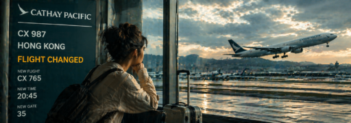Cathay Pacific Flight Change